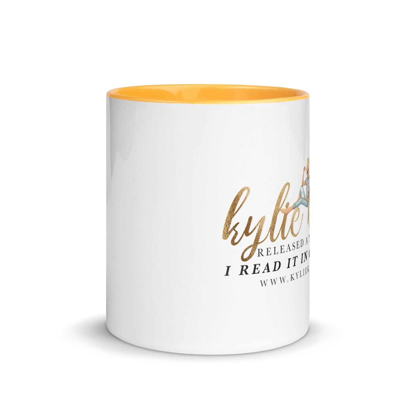 New Book Mug with Color Inside