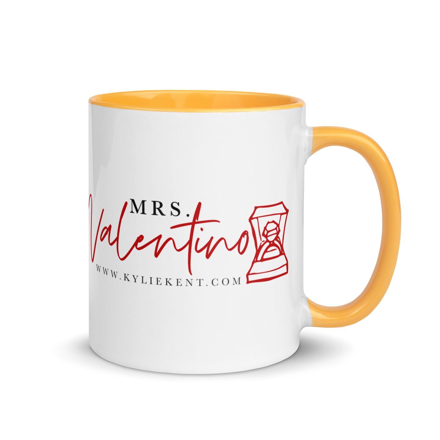 Mrs Valentino (Neo) Mug with Color Inside