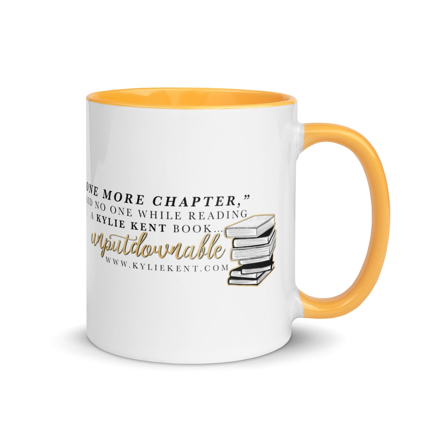 One More Chapter Mug with Color Inside