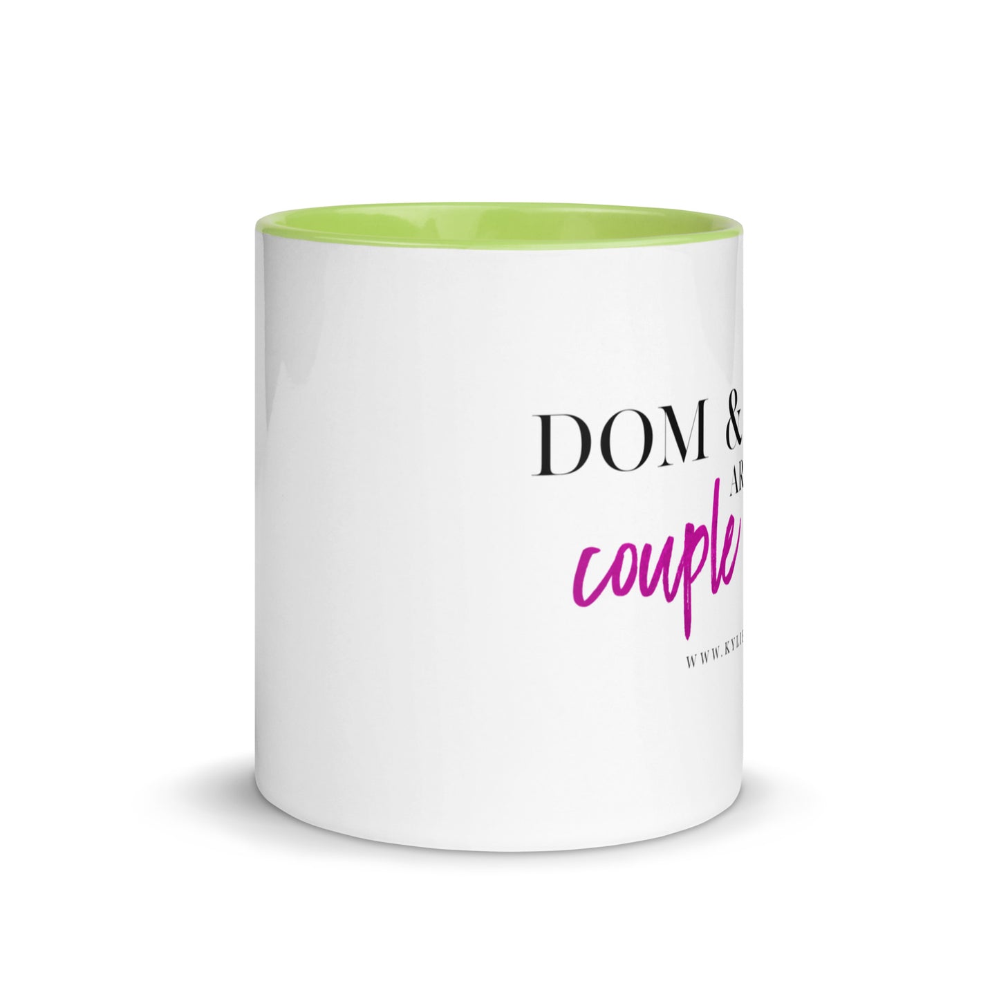 Couple Goals Mug with Color Inside