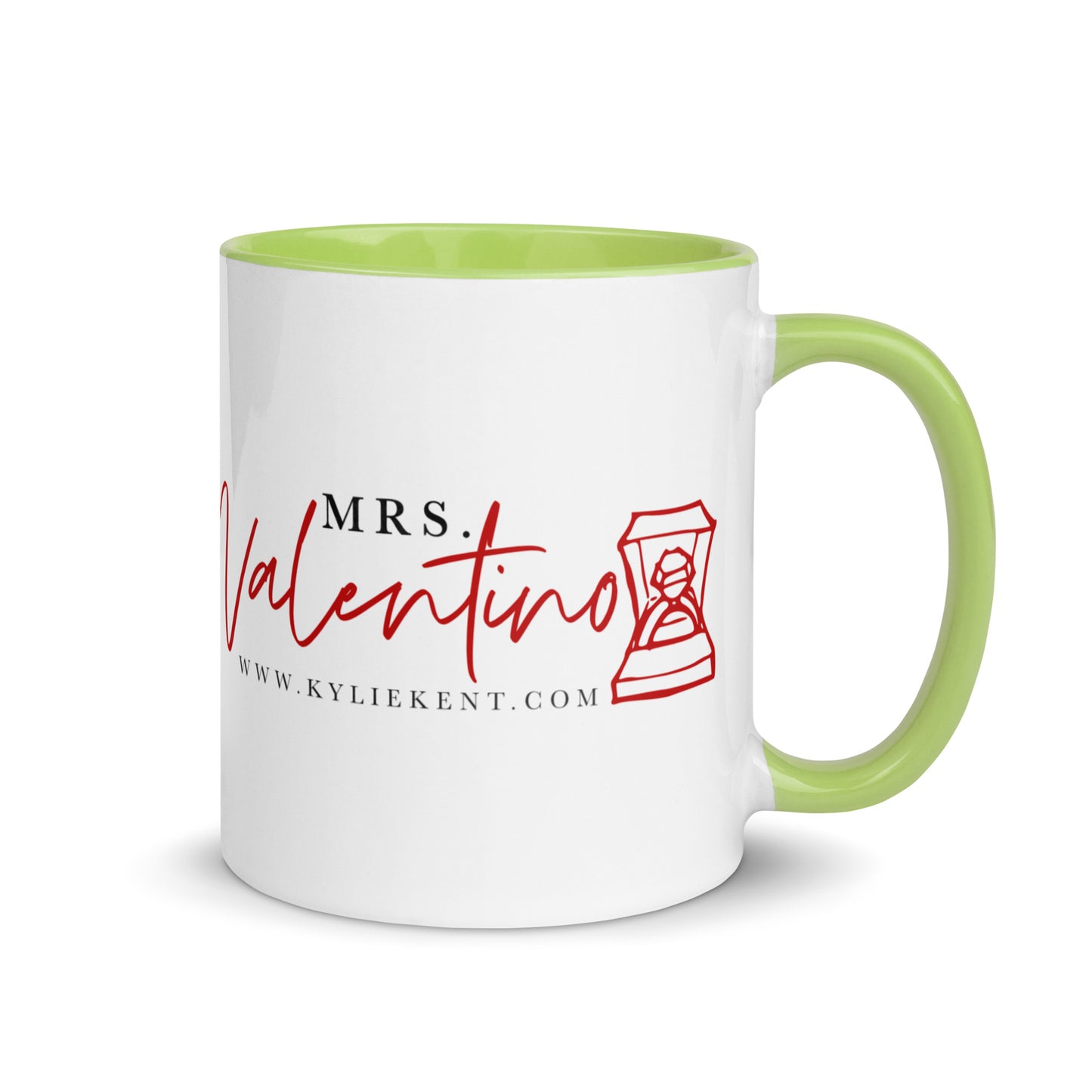 Mrs Valentino (Neo) Mug with Color Inside