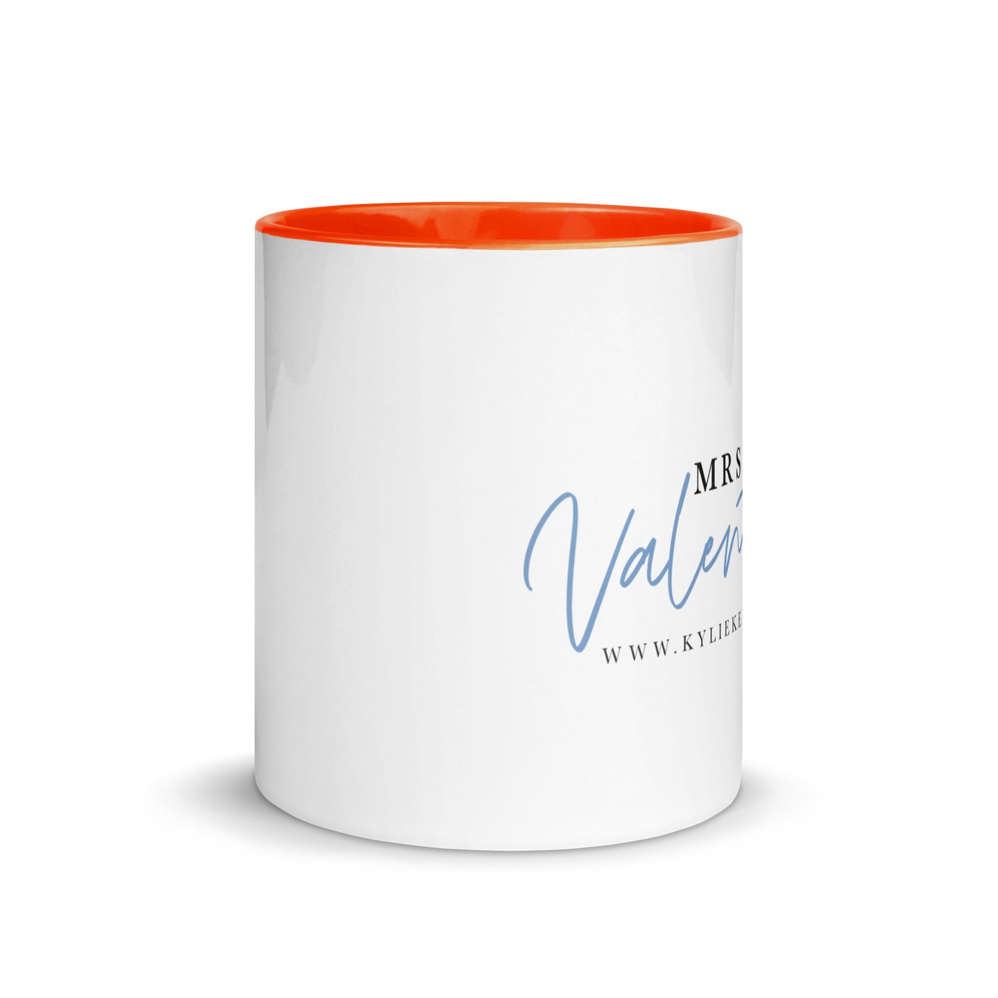 Mrs Valentino (Theo) Mug with Color Inside