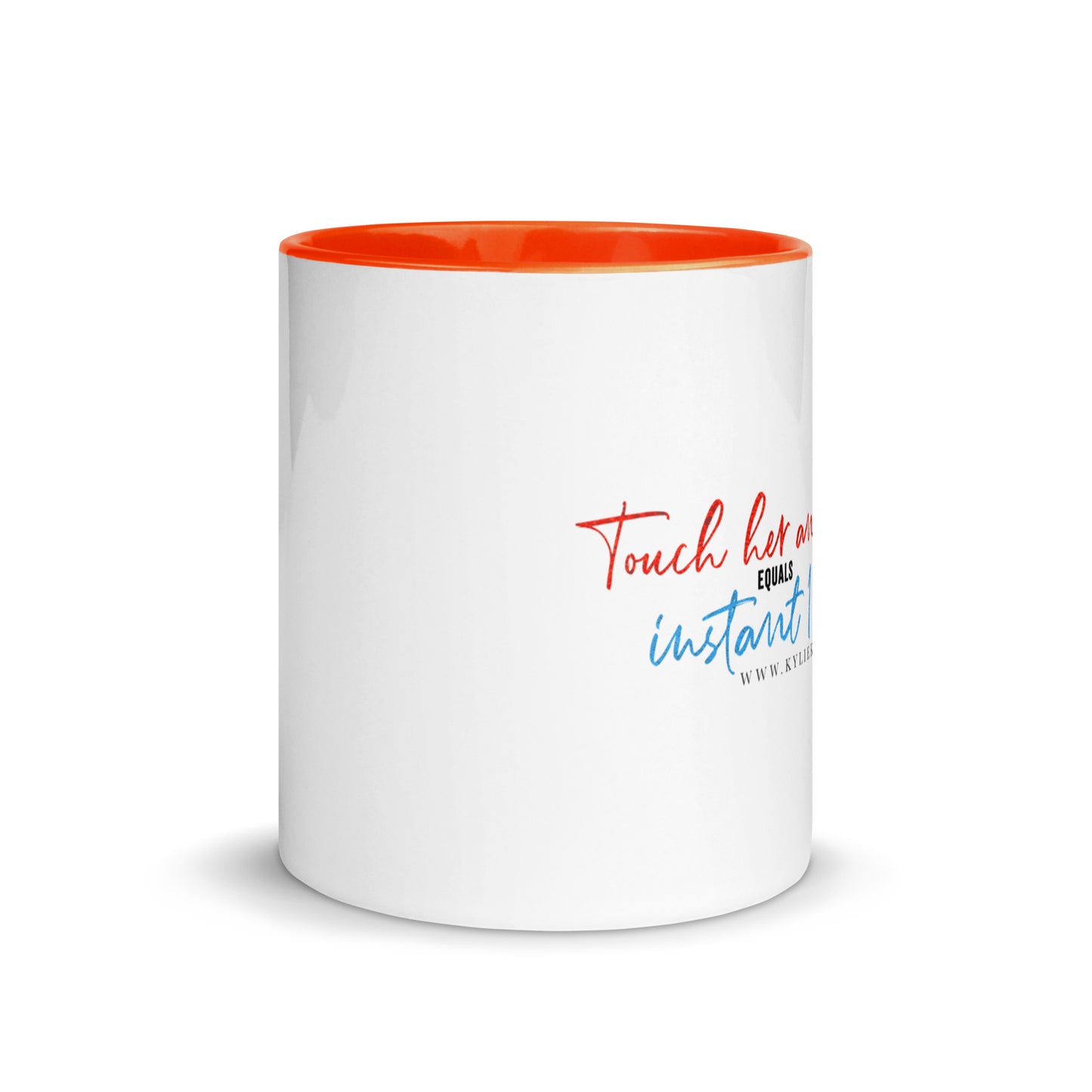 Touch Her Mug with Color Inside