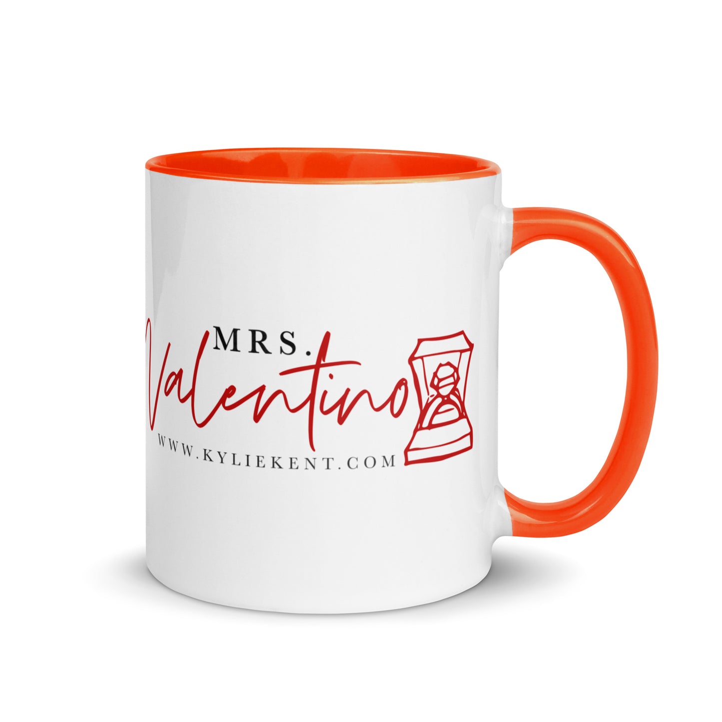 Mrs Valentino (Neo) Mug with Color Inside