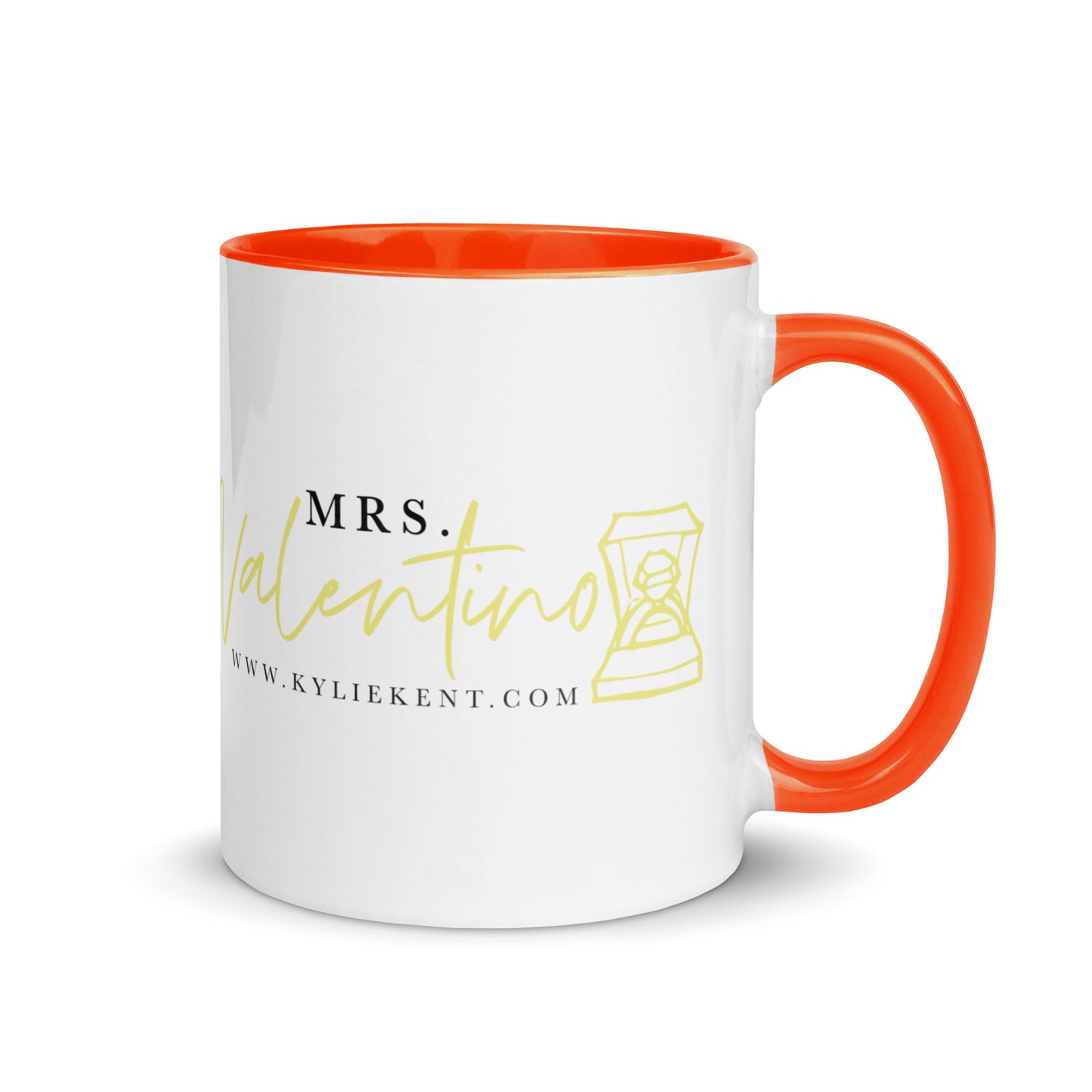 Mrs Valentino (Lola) Mug with Color Inside