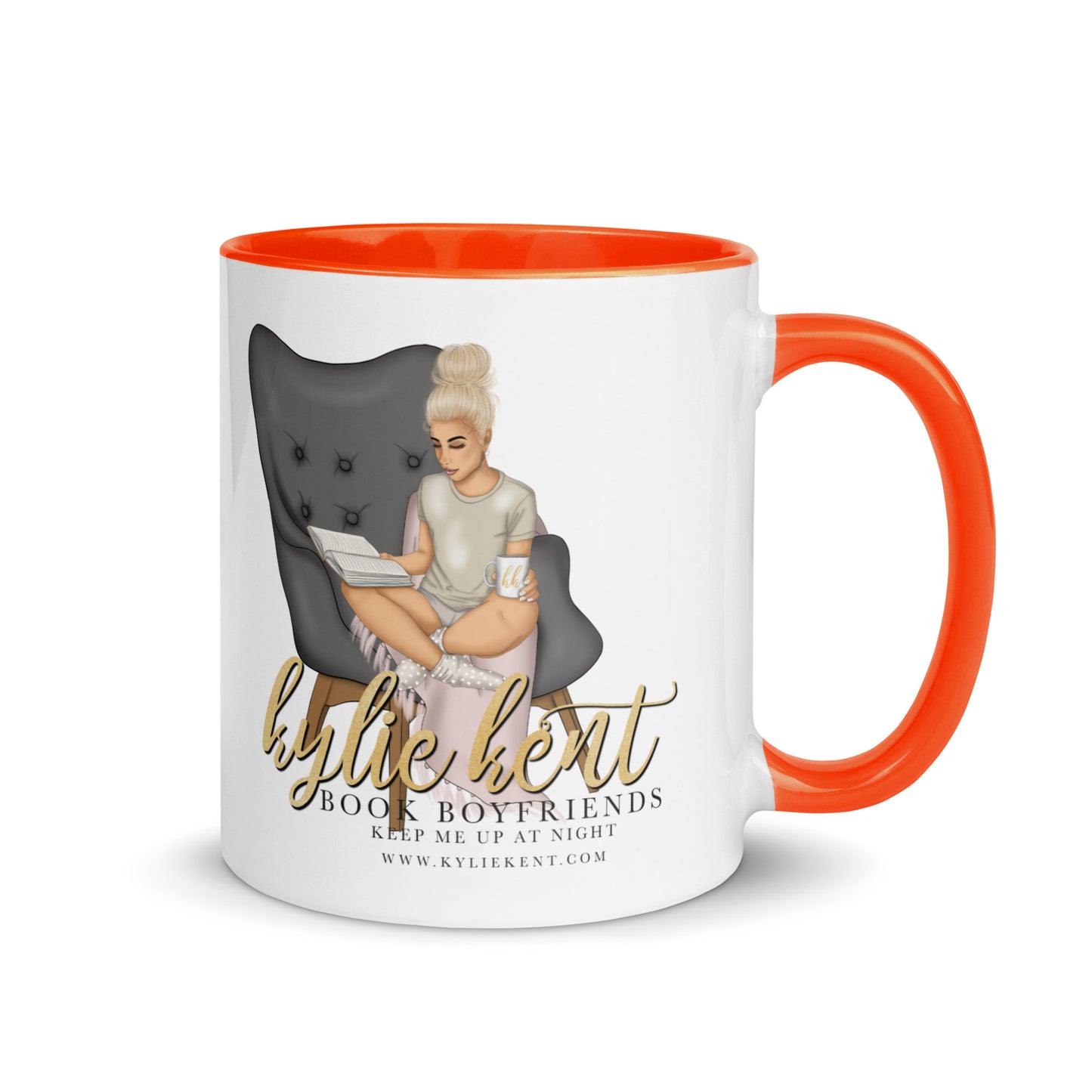 Book Boyfriends Mug with Color Inside