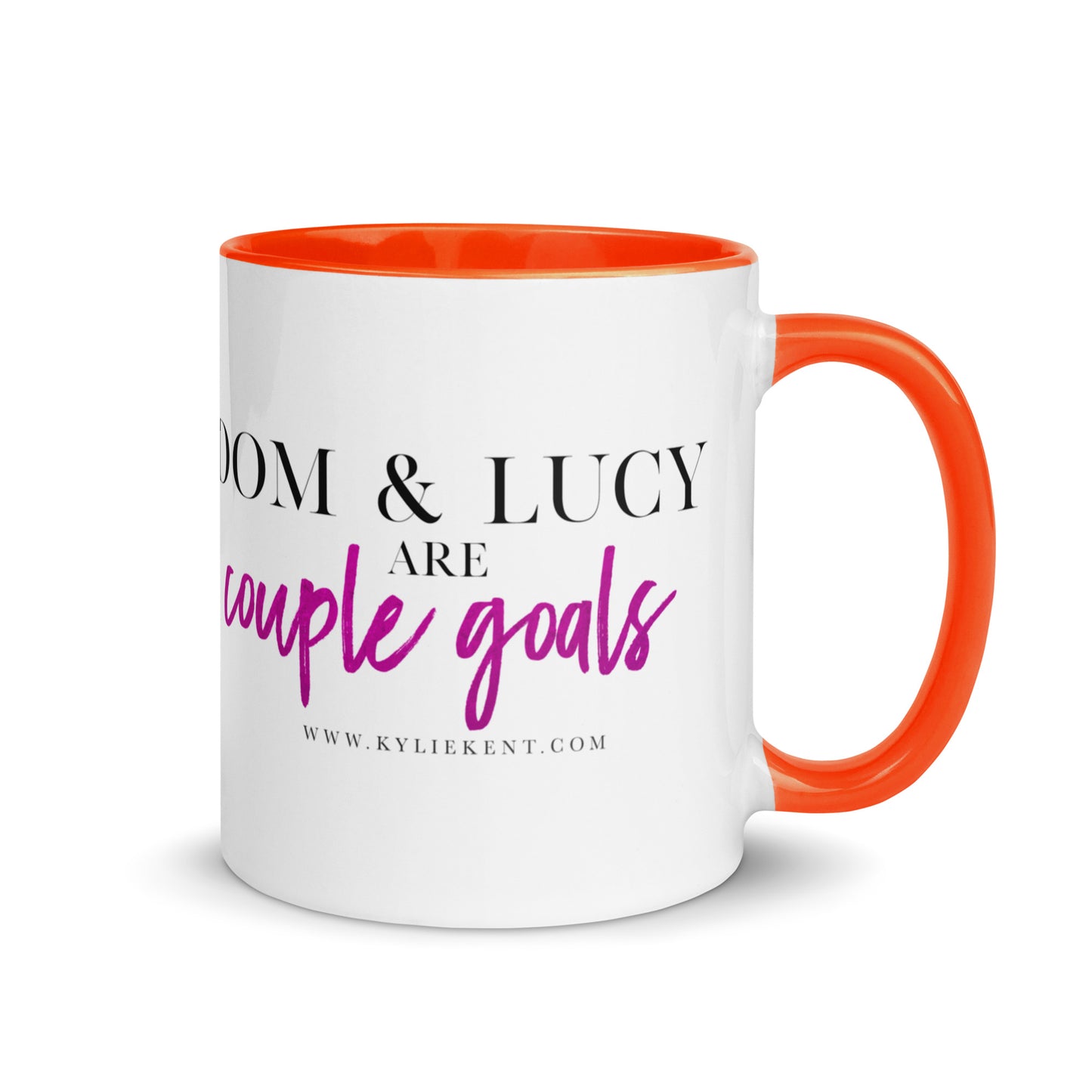 Couple Goals Mug with Color Inside