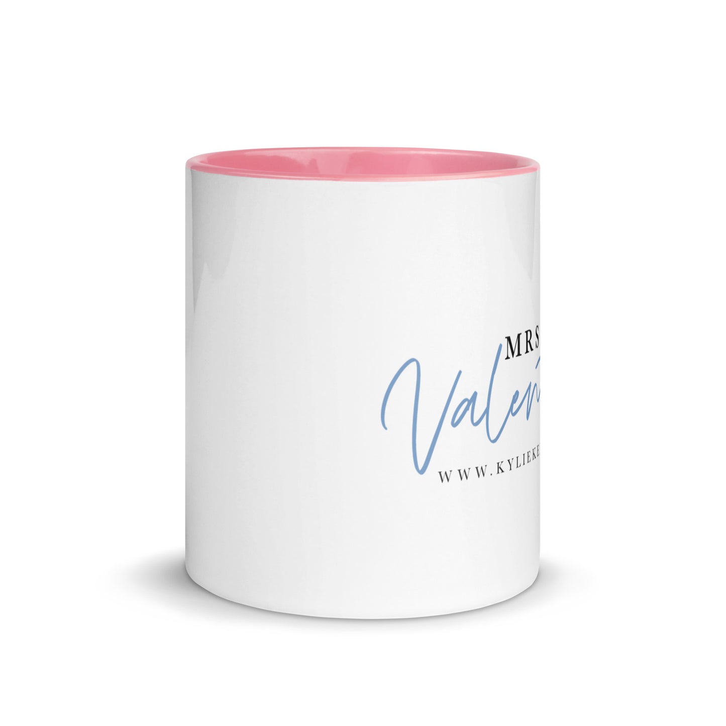 Mrs Valentino (Theo) Mug with Color Inside