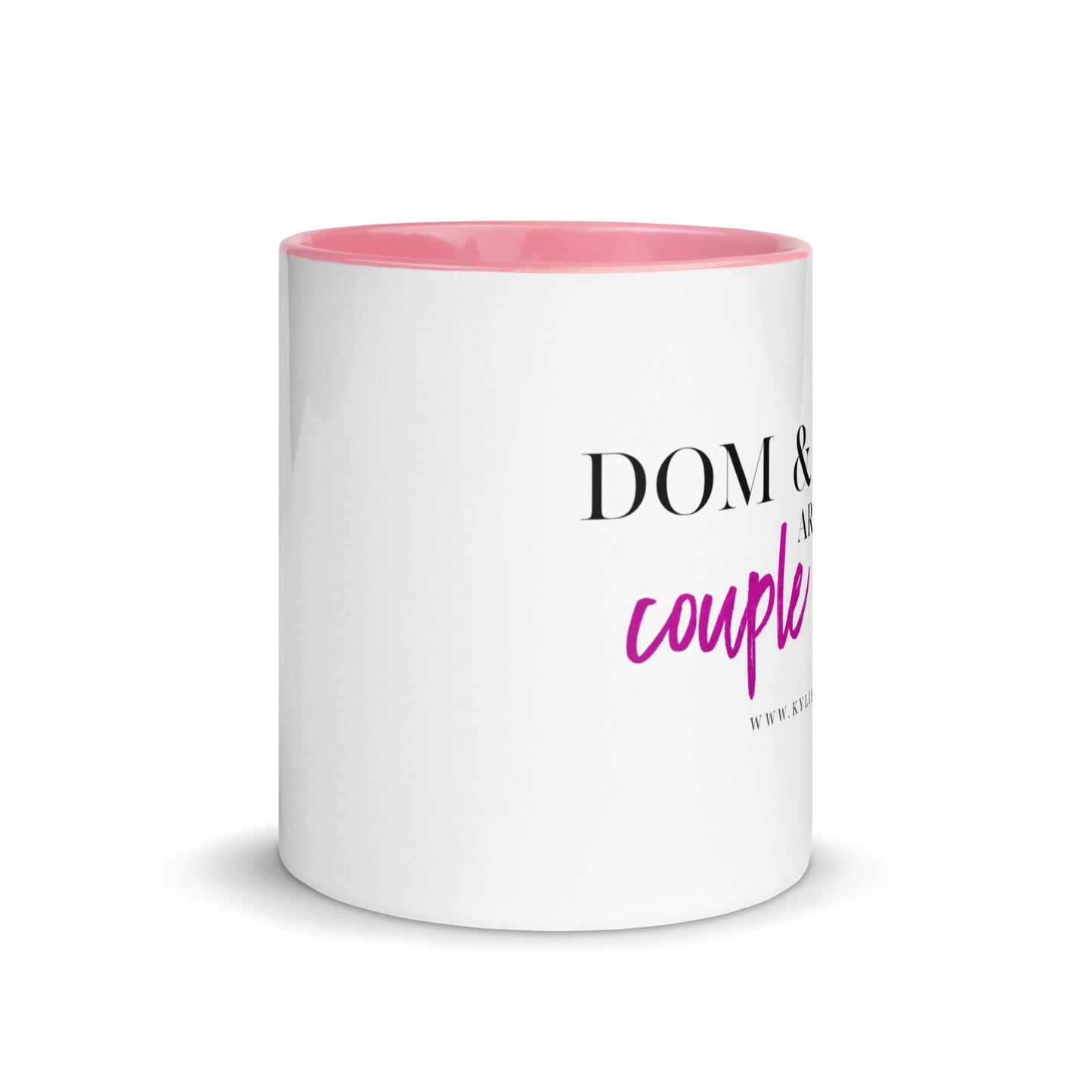 Couple Goals Mug with Color Inside