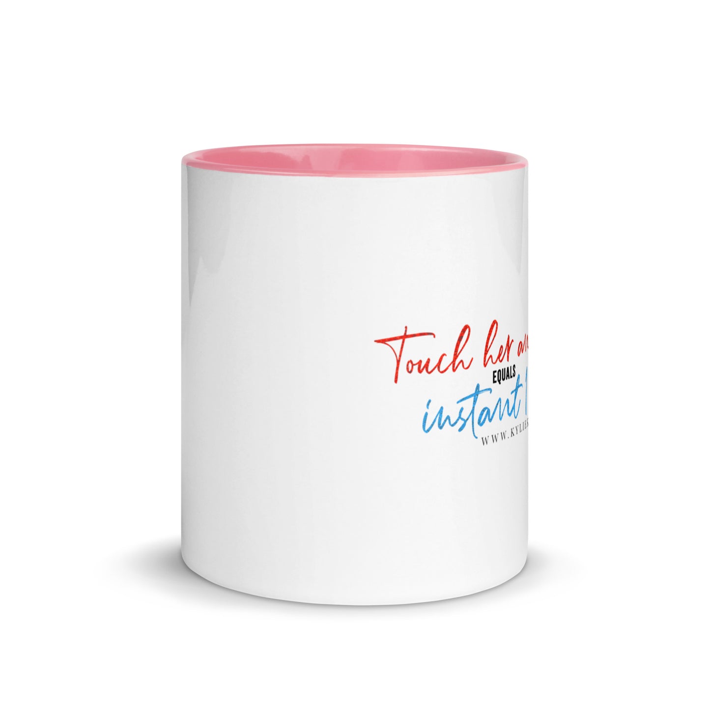 Touch Her Mug with Color Inside