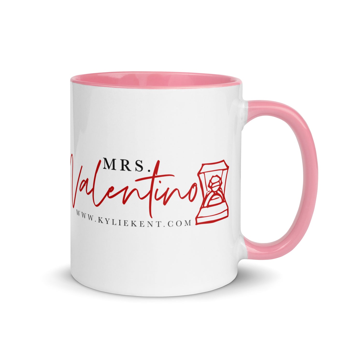 Mrs Valentino (Neo) Mug with Color Inside