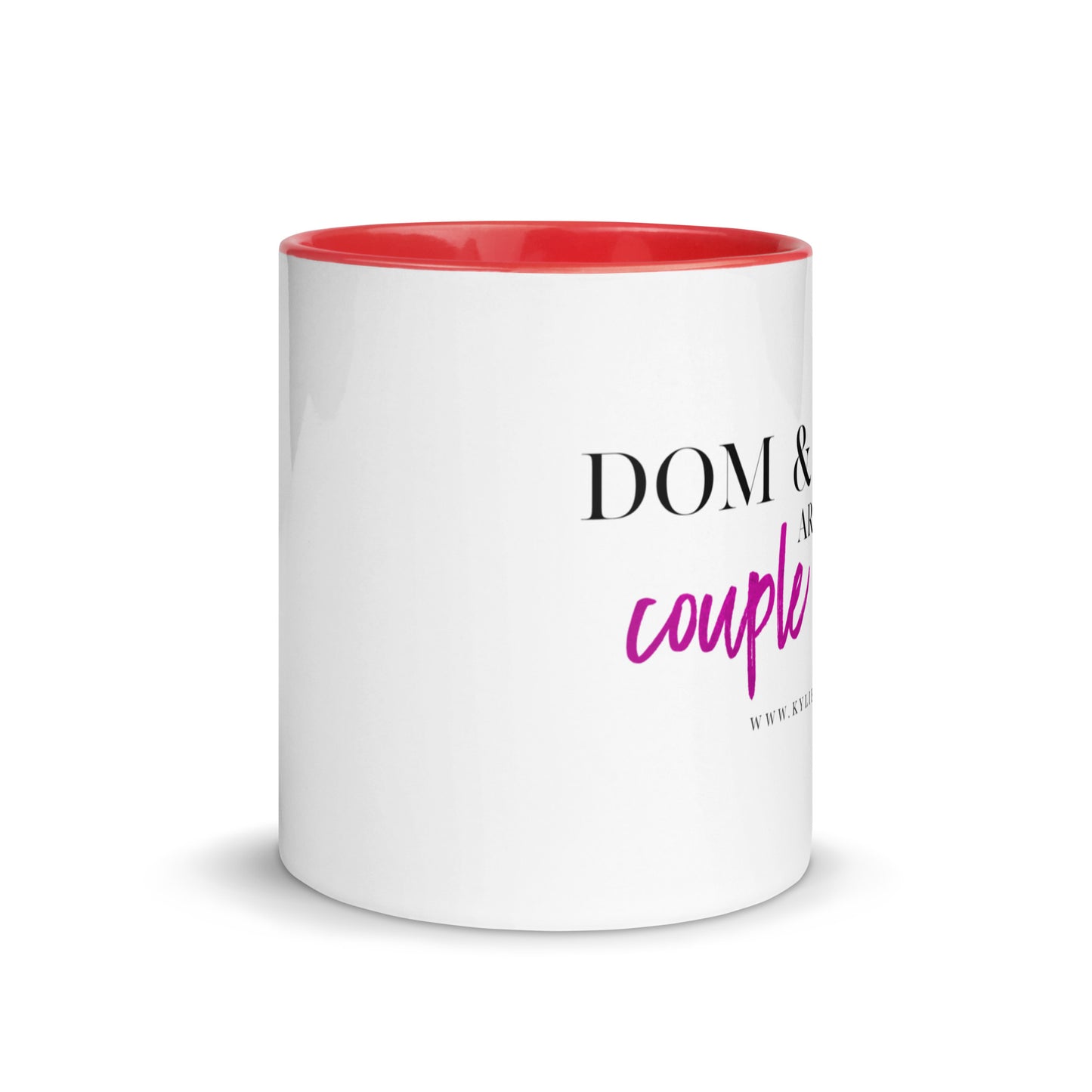 Couple Goals Mug with Color Inside