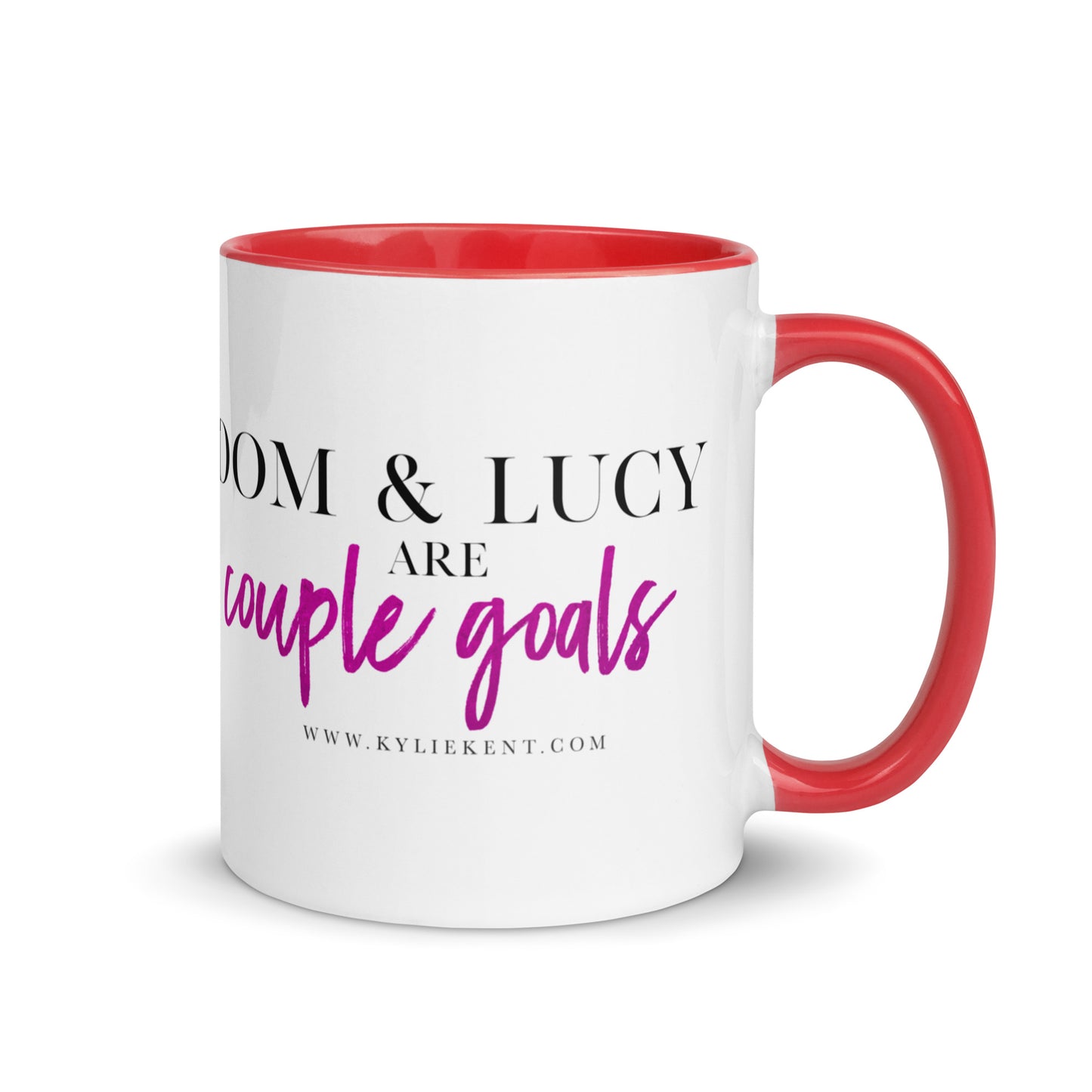 Couple Goals Mug with Color Inside