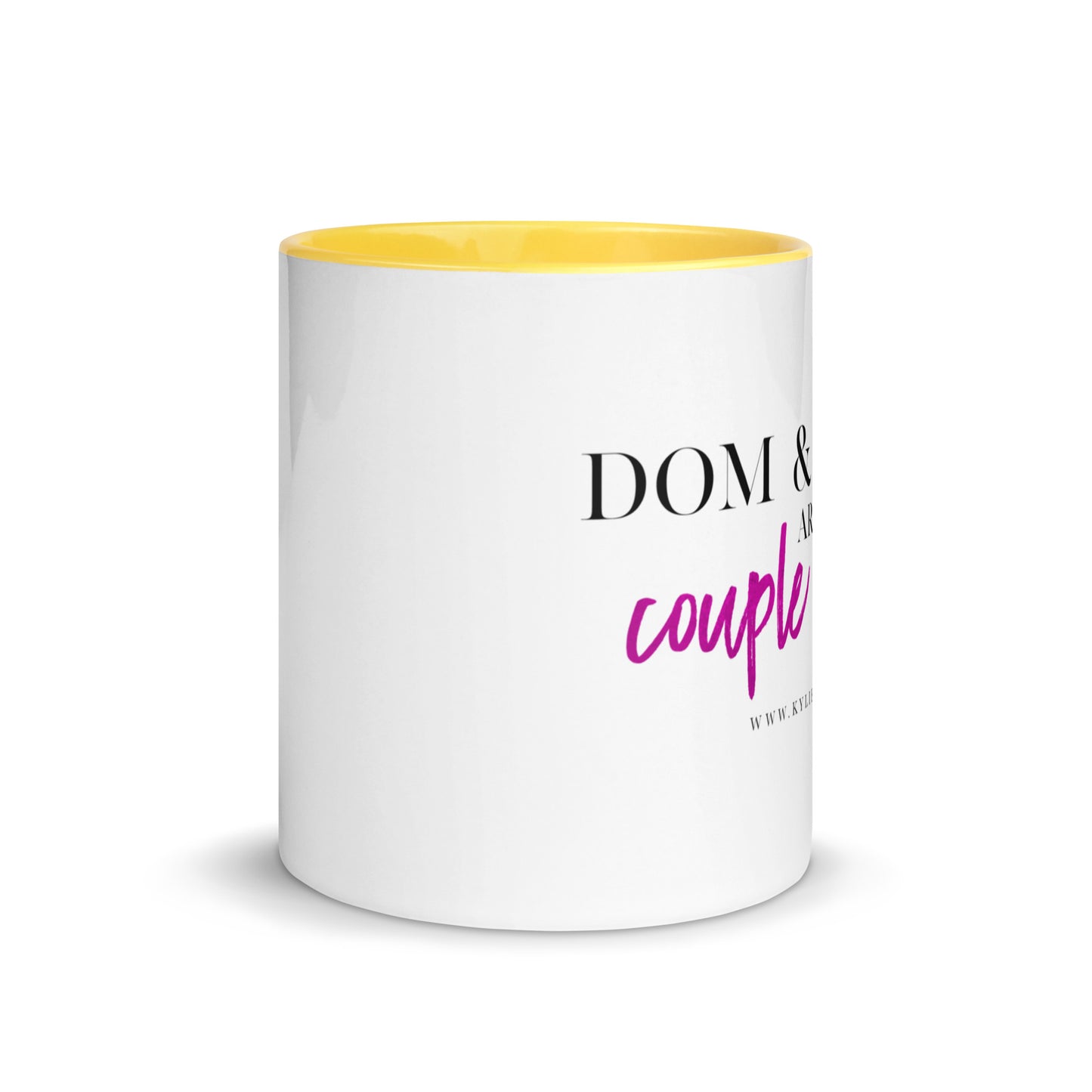 Couple Goals Mug with Color Inside