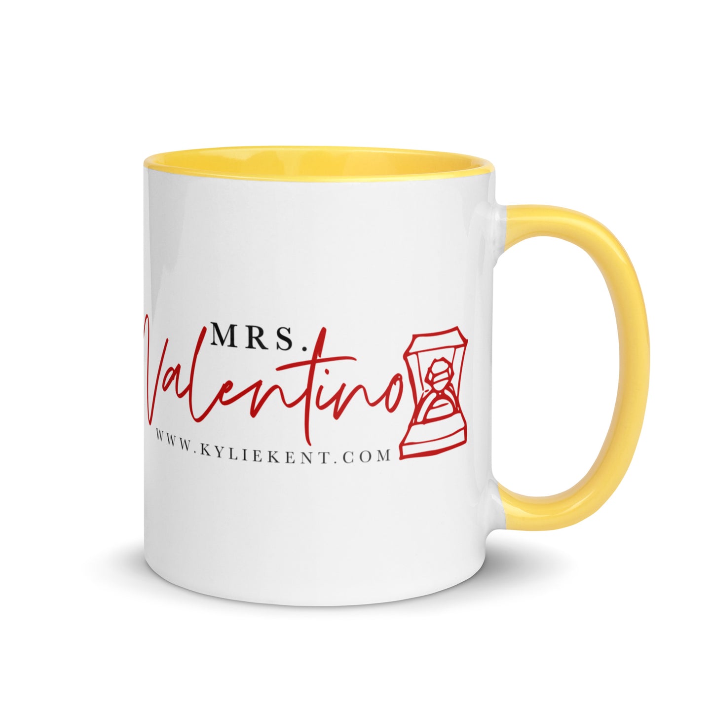 Mrs Valentino (Neo) Mug with Color Inside