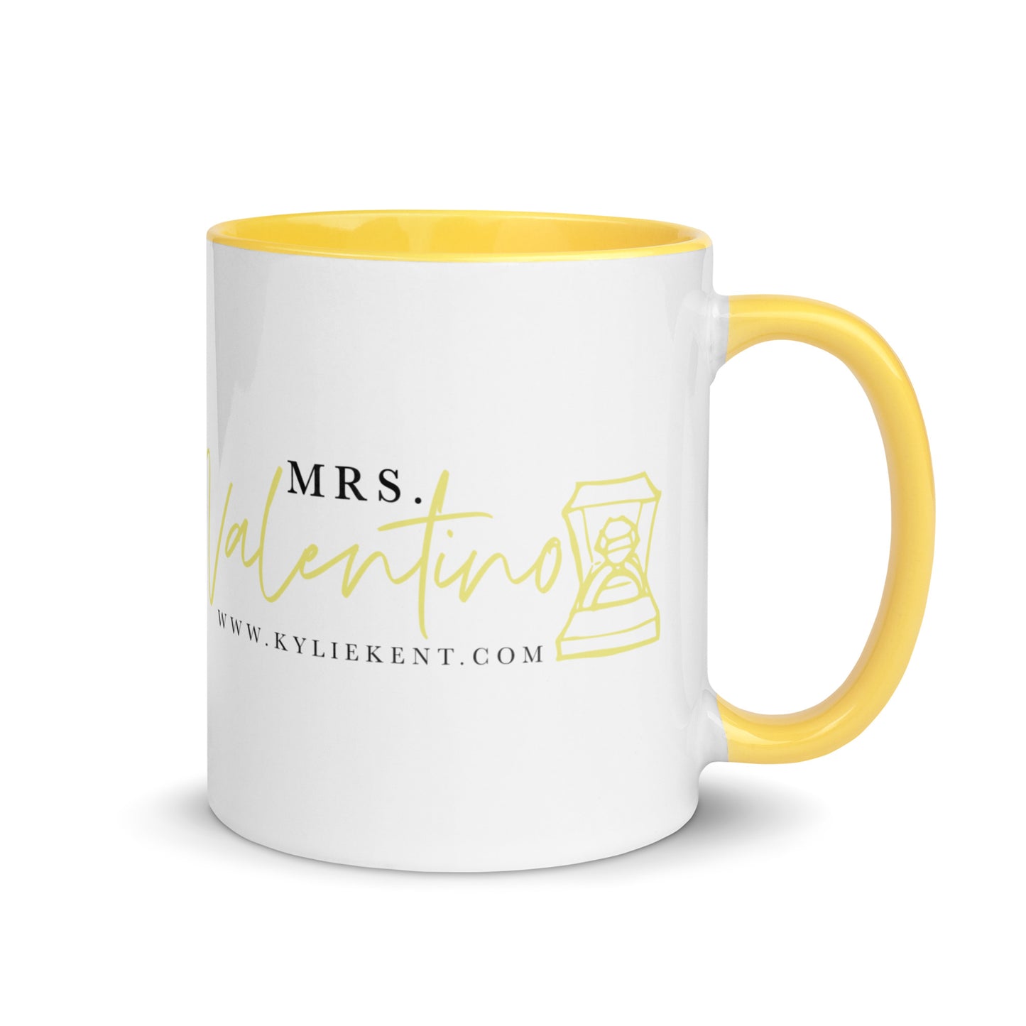 Mrs Valentino (Lola) Mug with Color Inside