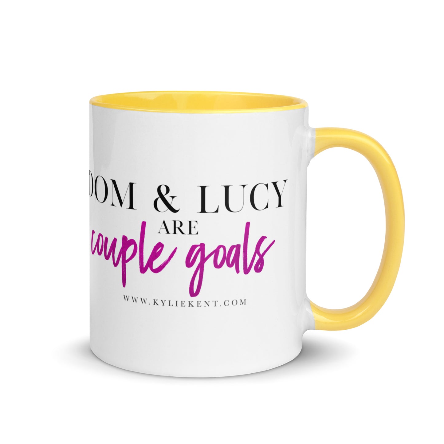 Couple Goals Mug with Color Inside