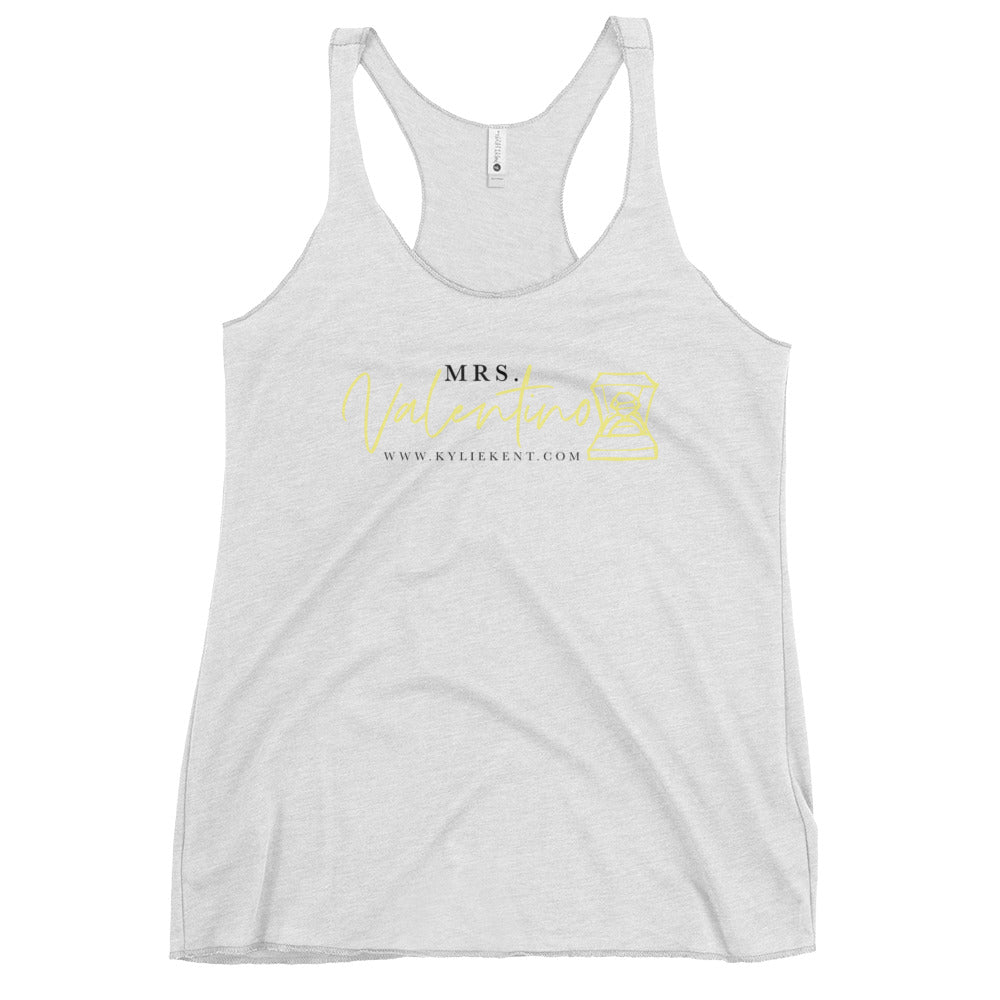 Mrs Valentino (Lola) Women's Racerback Tank