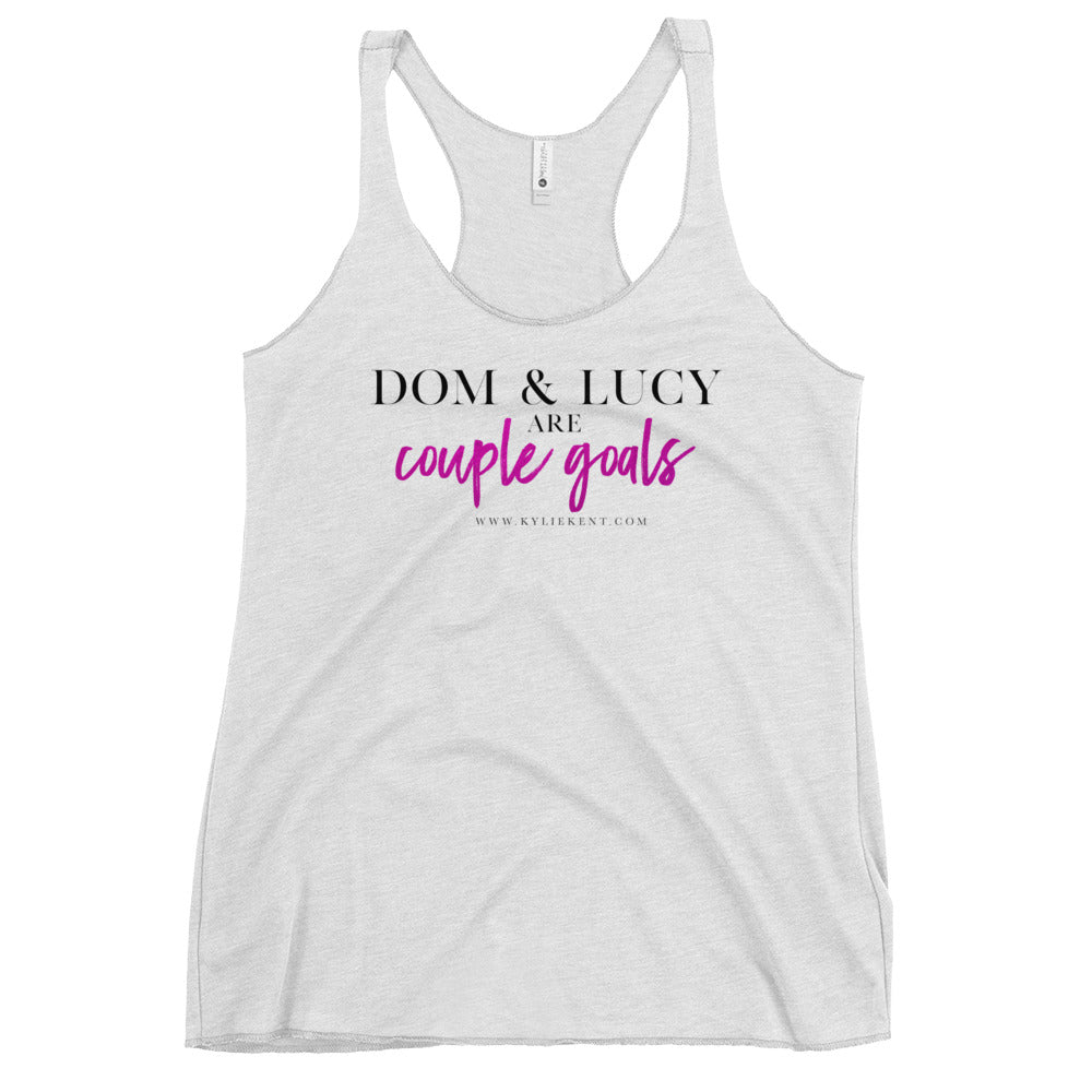 Couple Goals Women's Racerback Tank