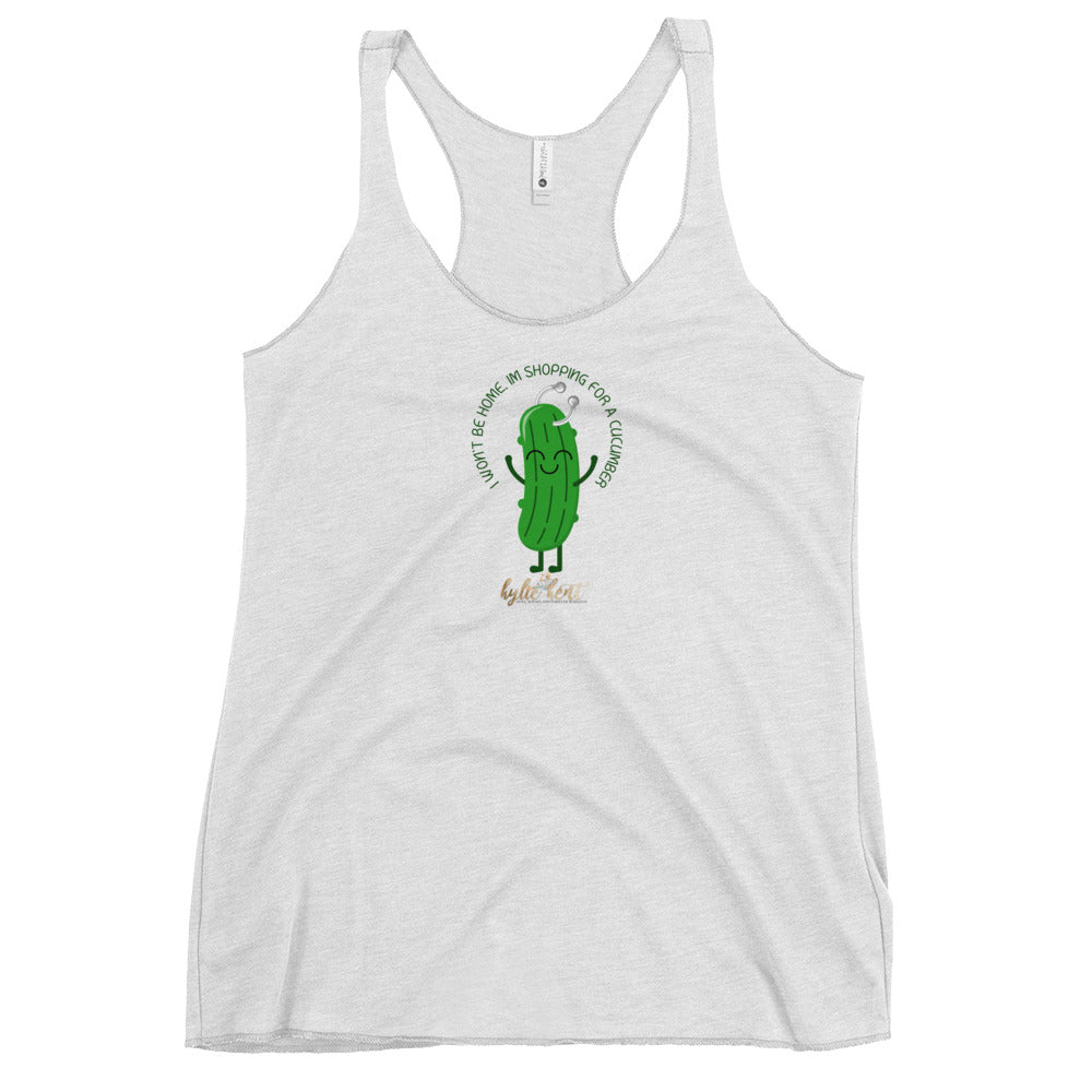 Cucumber Shopping Women's Racerback Tank