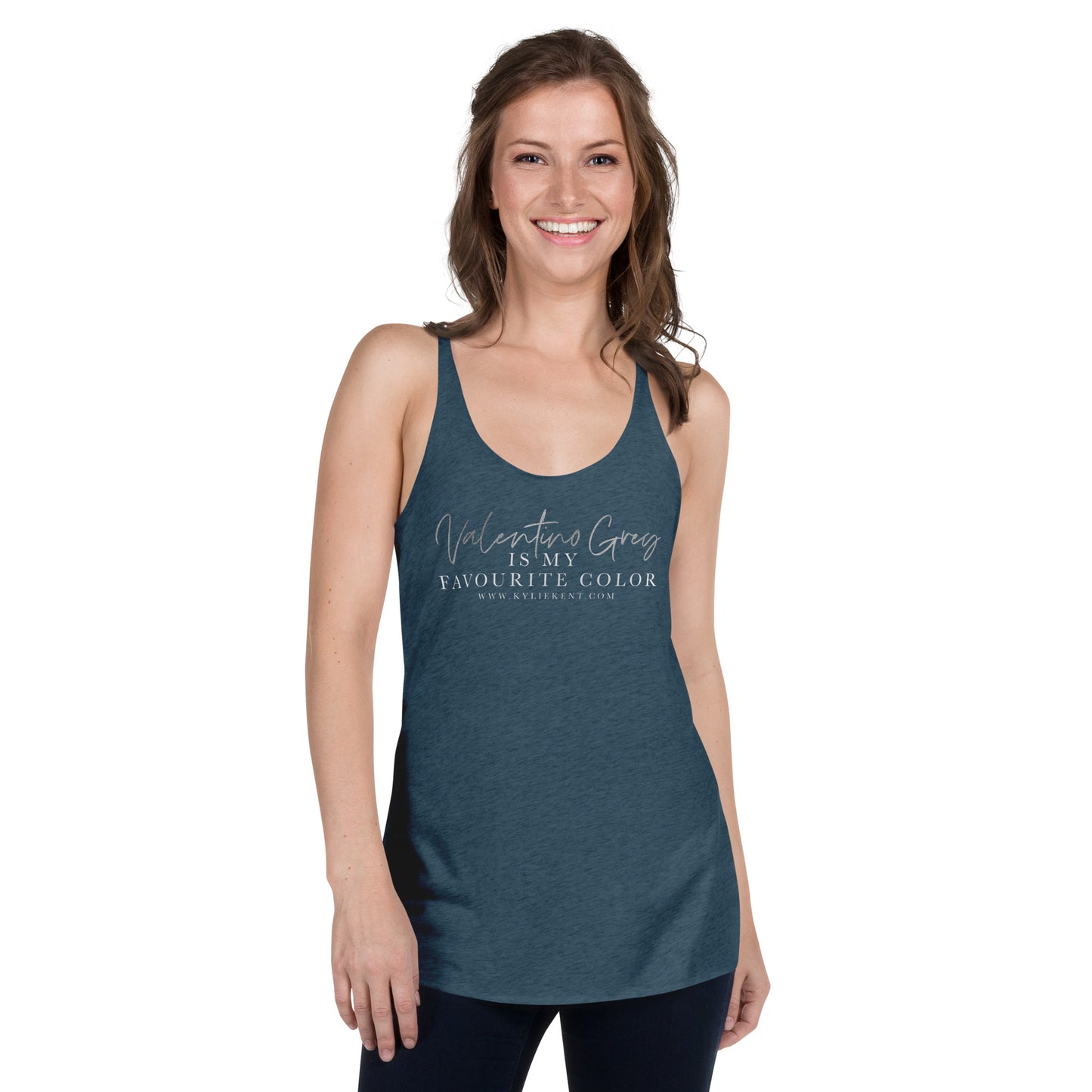 Valentino Grey Women's Racerback Tank