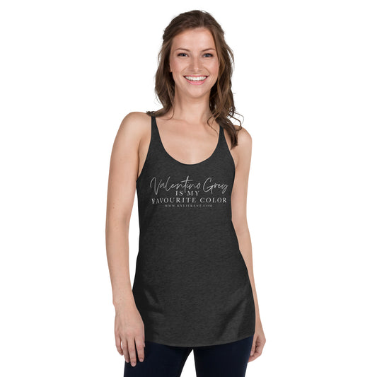 Valentino Grey Women's Racerback Tank