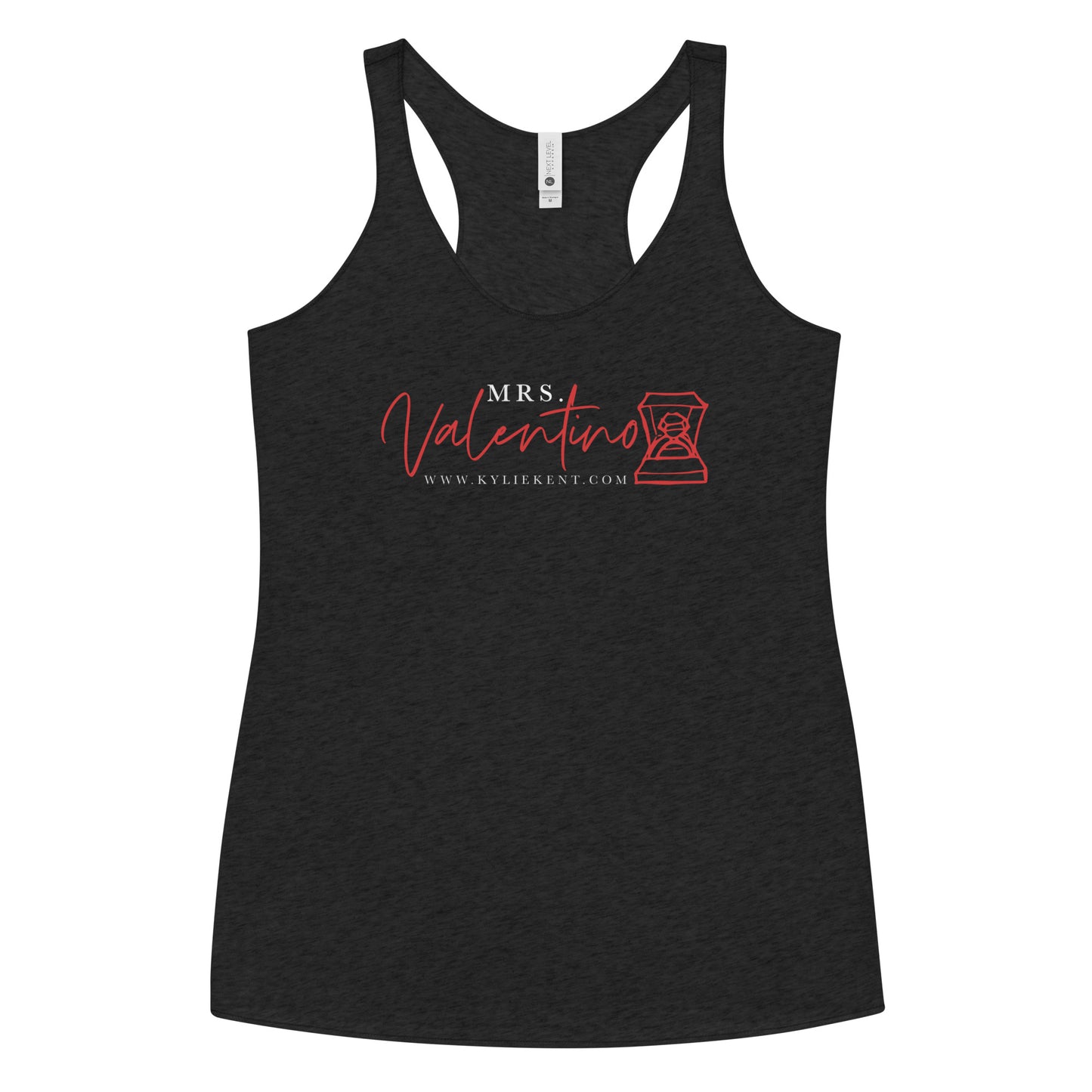 Mrs Valentino (Neo) Women's Racerback Tank