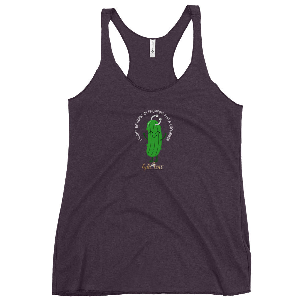 Cucumber Shopping Women's Racerback Tank