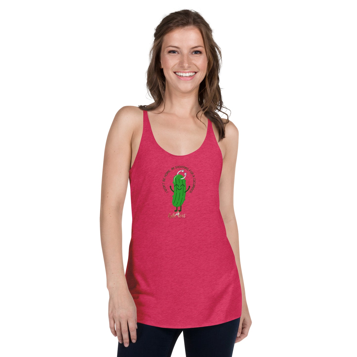 Cucumber Shopping Women's Racerback Tank